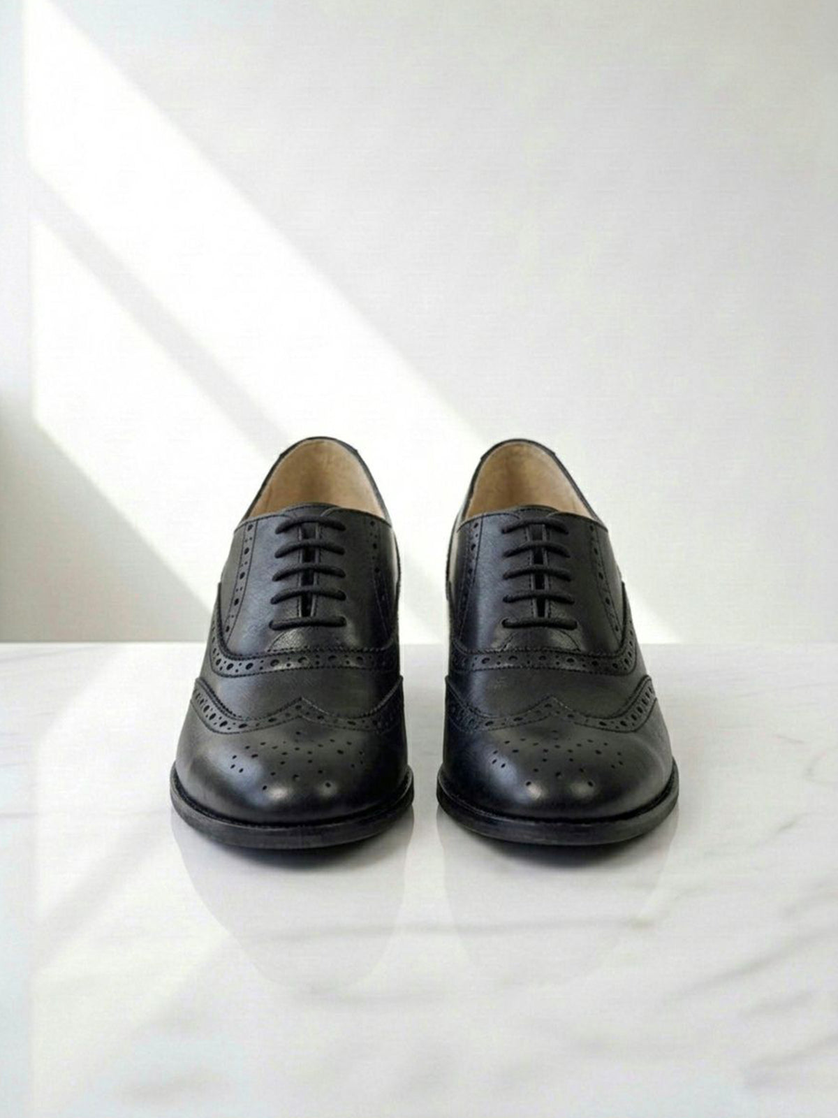 Wide Fit Oxford Brogues