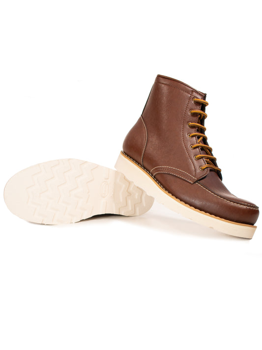 Goodyear Welt Rig Boots in Chestnut