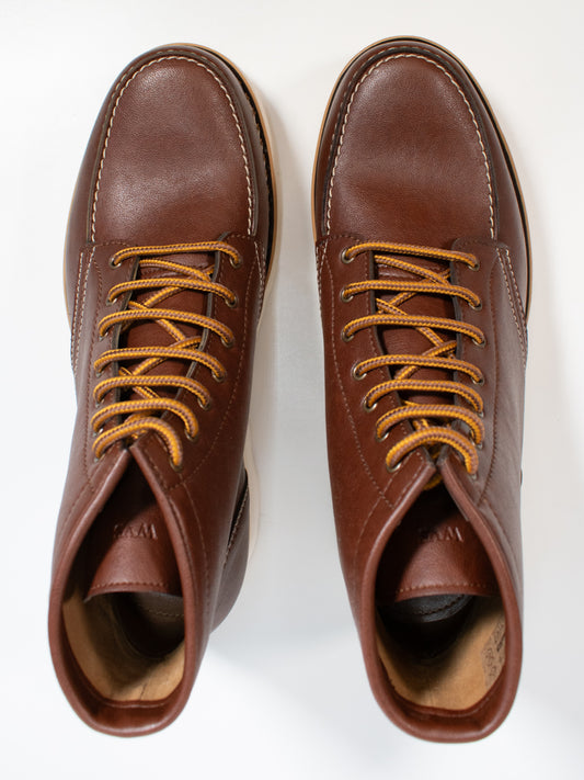 Goodyear Welt Rig Boots in Chestnut