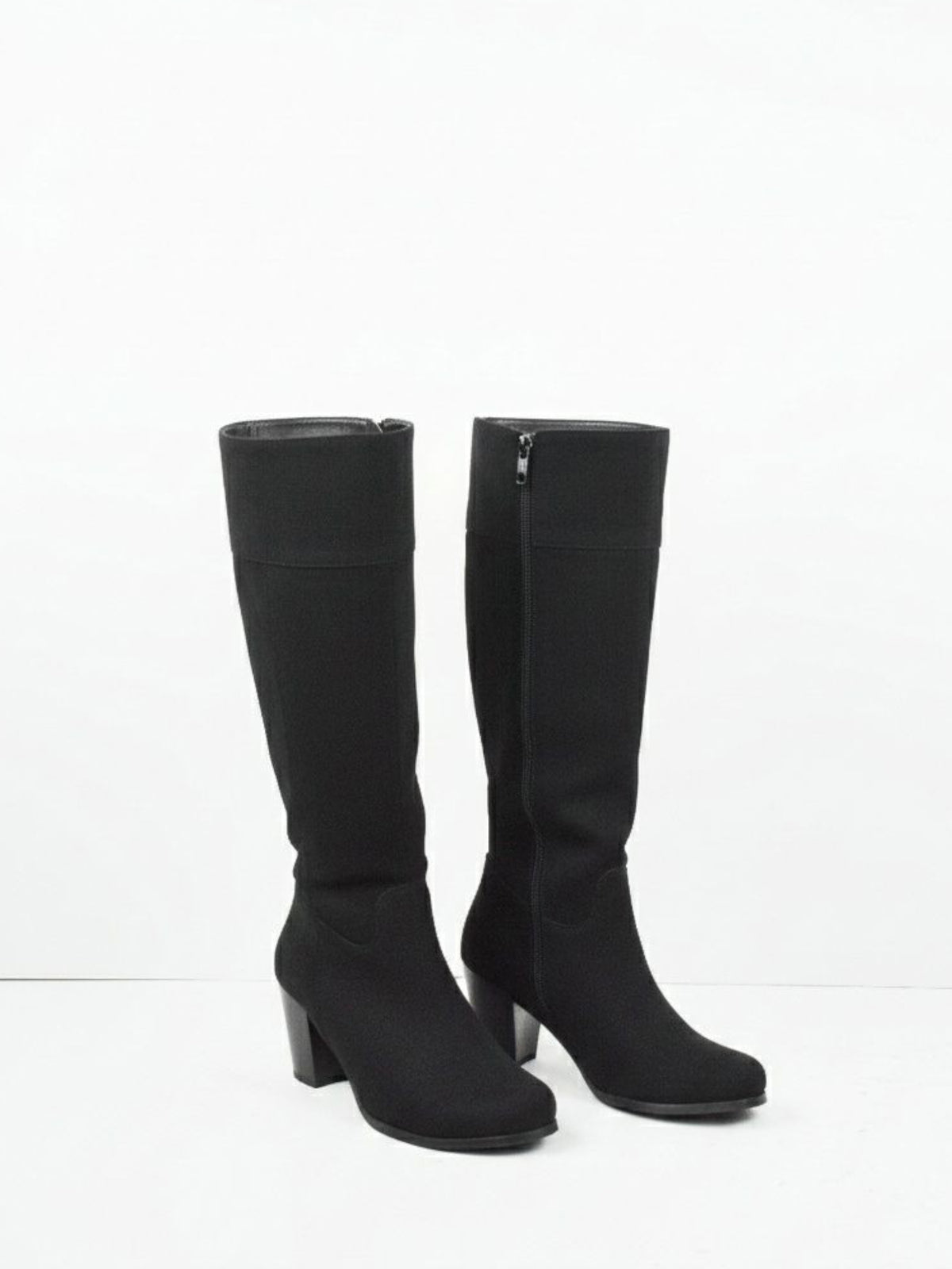 Heeled Knee High Boots, heel detail