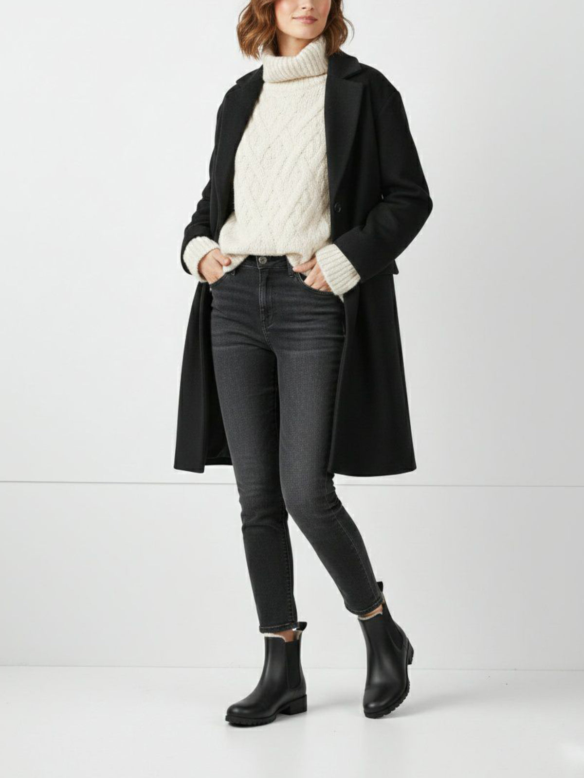 Luxe Insulated Deep Tread Chelsea Boots