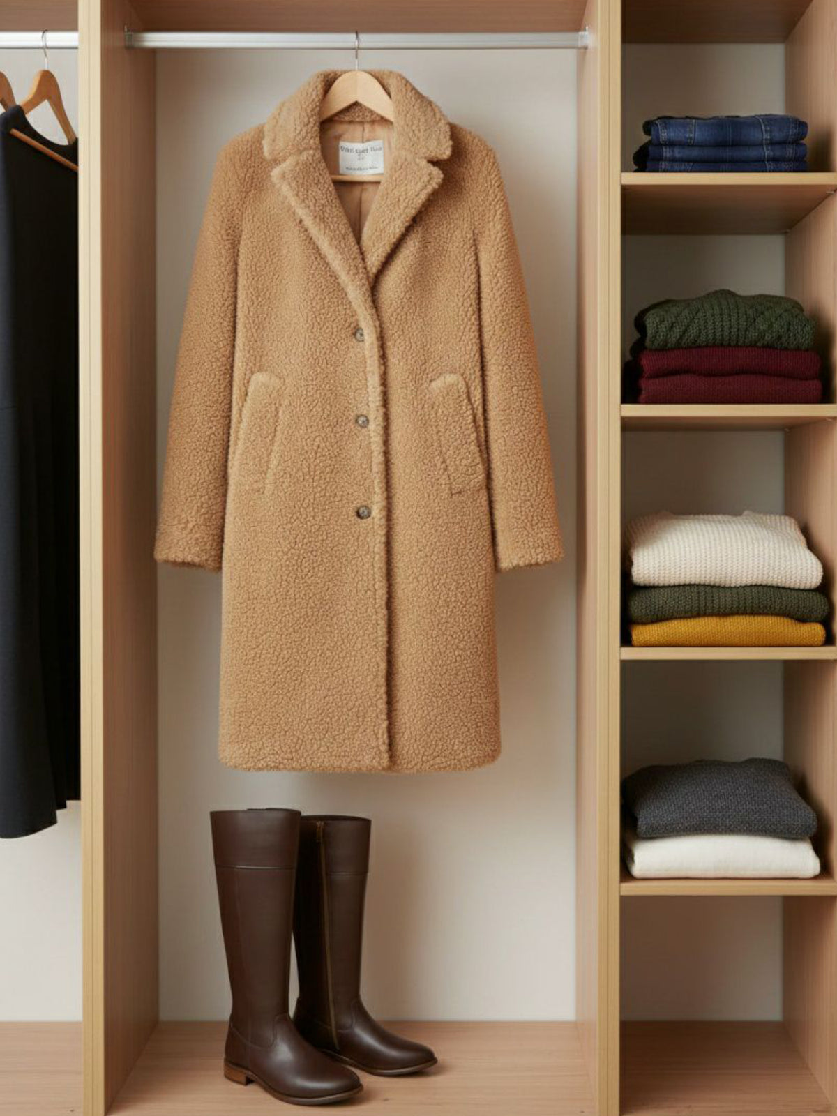 Recycled Teddy Coat