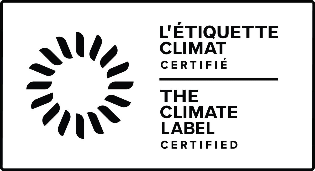 The Climate Label certified