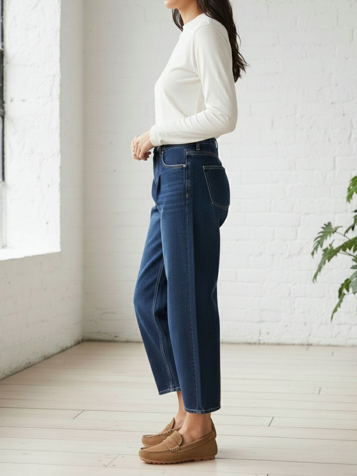 Vegan Suede Loafers