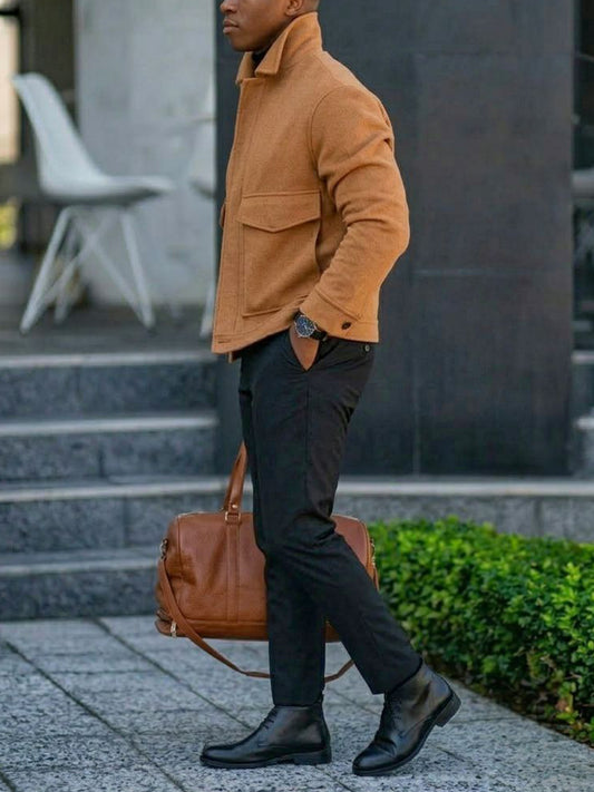 Goodyear Welt Chukka Boots in Black