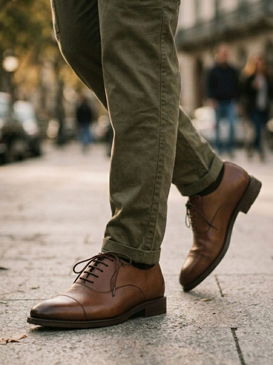 Goodyear Welt Oxfords in Black