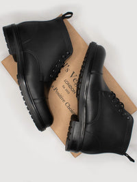 Waterproof Lace-Up Boots