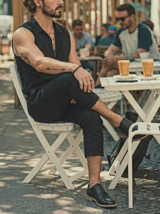 Casual Derbys in Tan