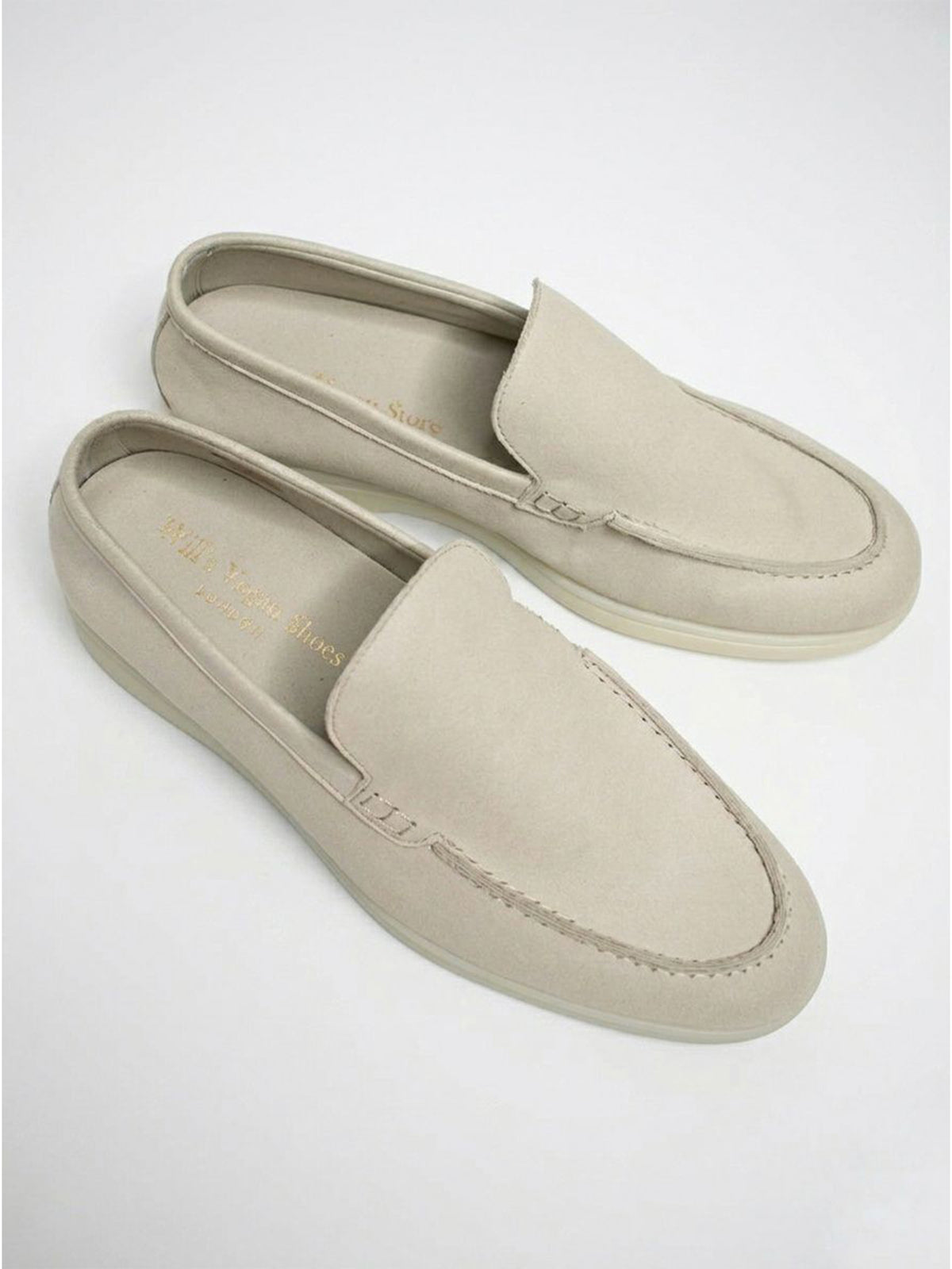 Vegan Suede Loafers