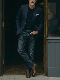 Waterproof Derbys, on model