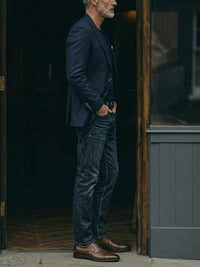 Waterproof Derbys, on model