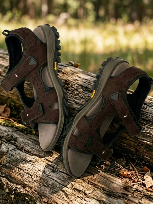 WVSport Active Sandals in Black Vegan Suede