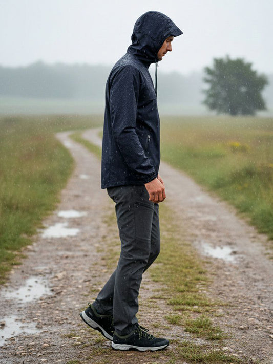 WVSport Water Resistant Lightweight Jacket in Black