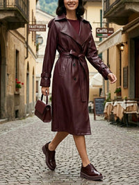 Flatform Brogues in Wine