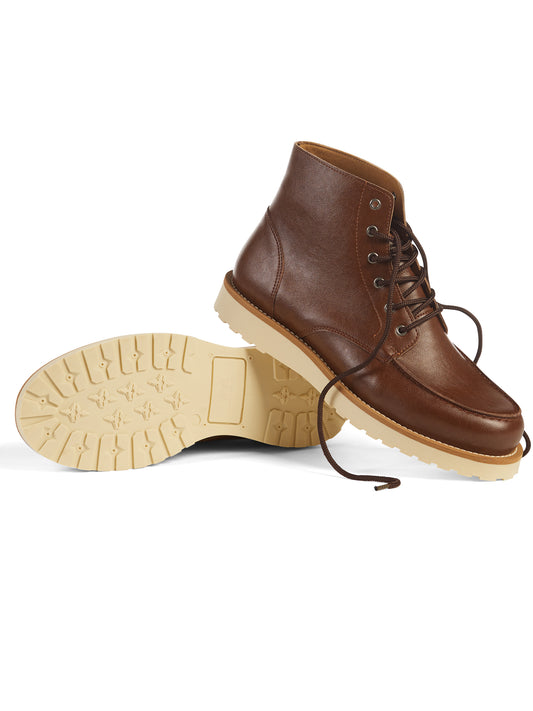 Low Rig Boots in Navy Blue