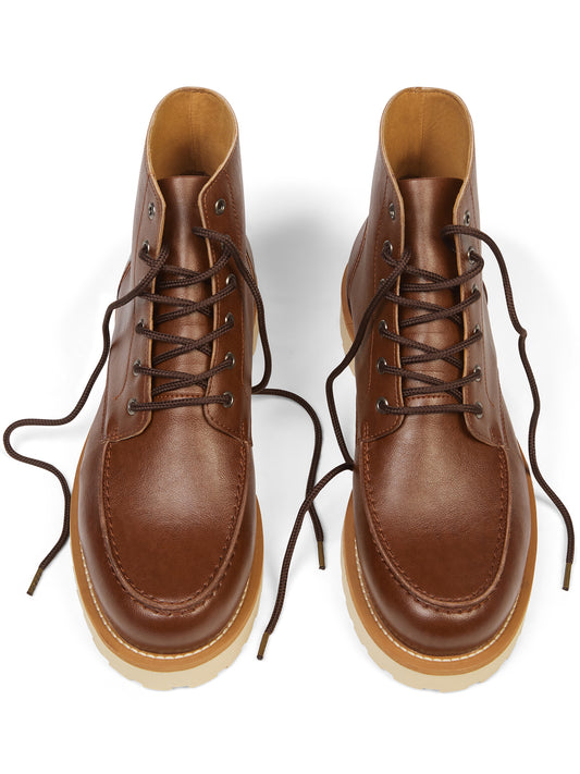 Low Rig Boots in Navy Blue