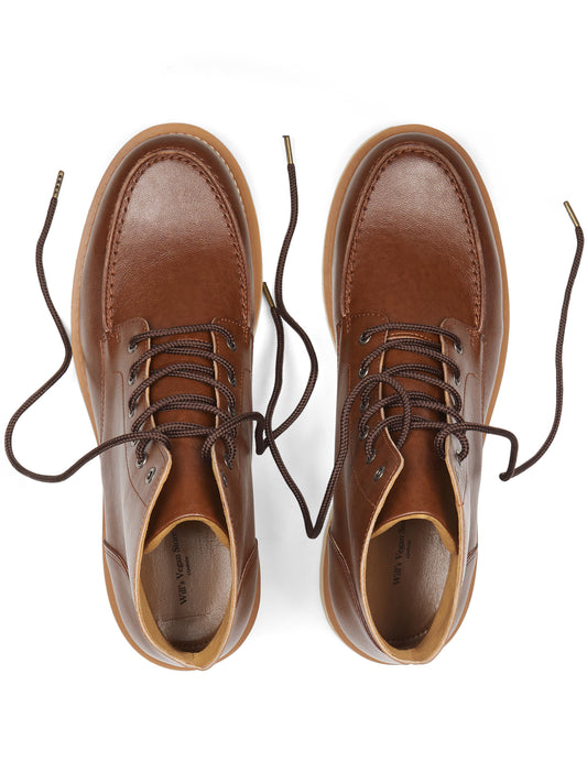 Low Rig Boots in Navy Blue