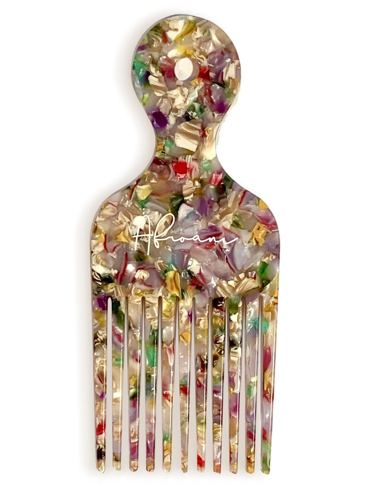 Afroani Rainbow Large Hair Pick