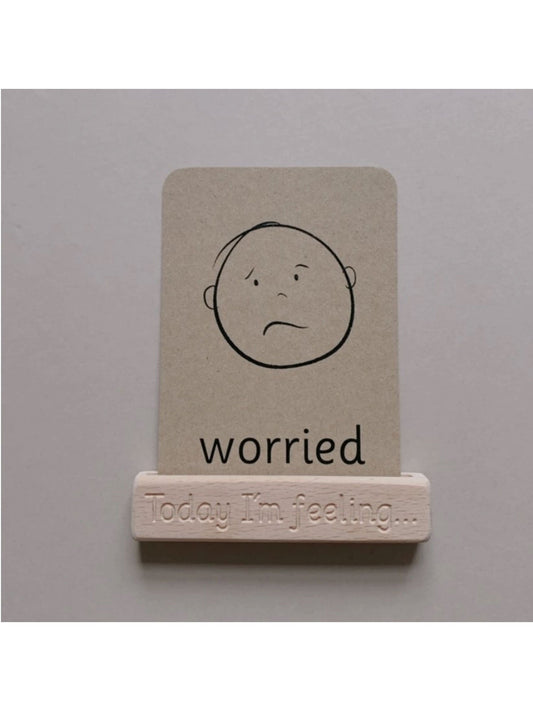 The Little Coach House Emotion Flashcards Stand