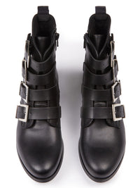 4 Strap Biker Boots