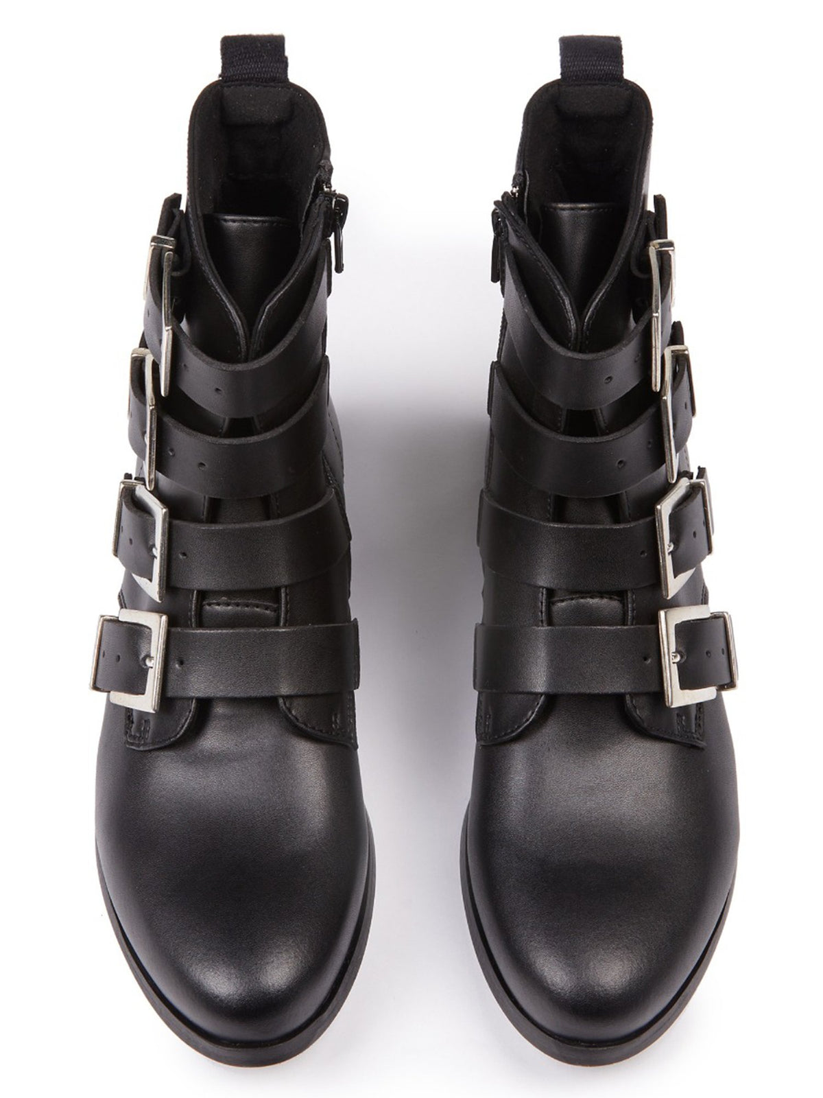 4 Strap Biker Boots