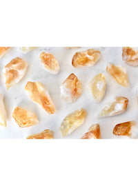 Open Heart Apothecary Raw Citrine Crystal Points Yellow Healing Reiki Mineral