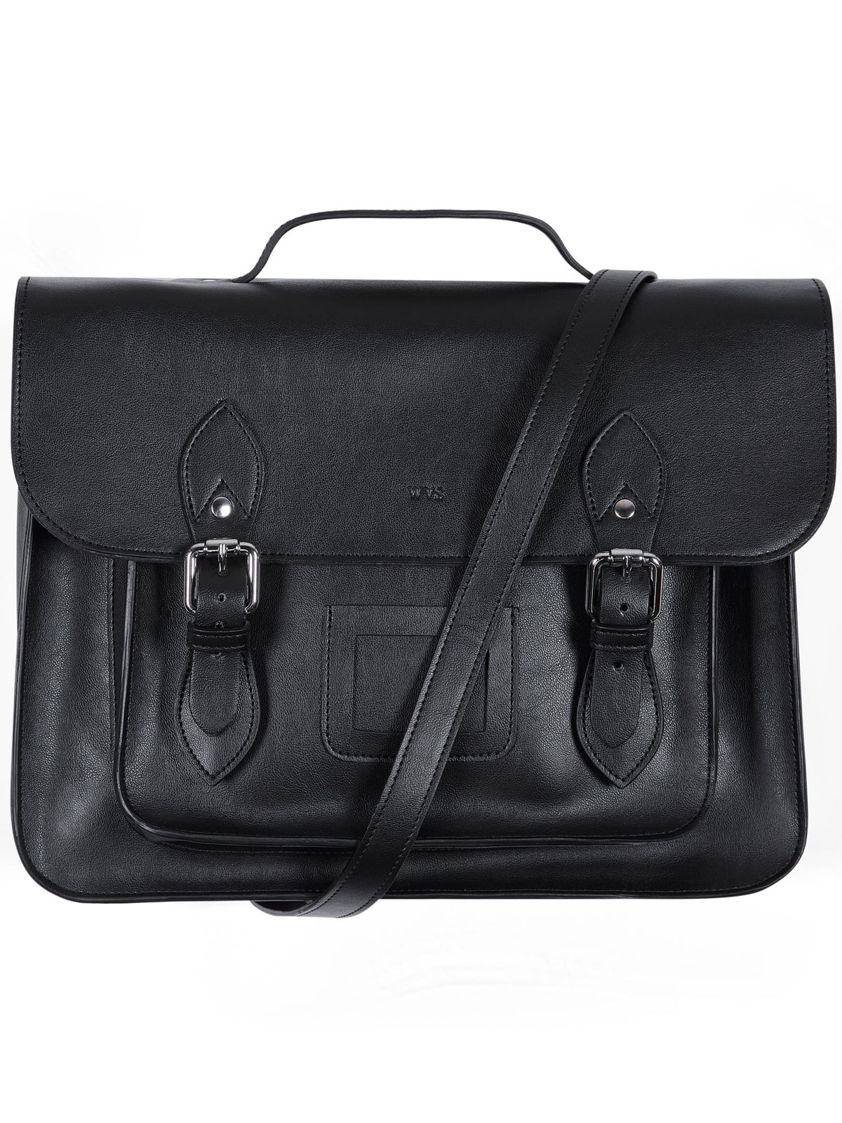 14 Inch Classic Satchel in Black