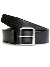 4cm Jeans Belt in Black