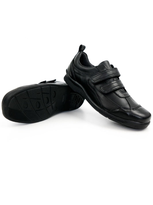 Kids Velcro Strap Shoes in Black