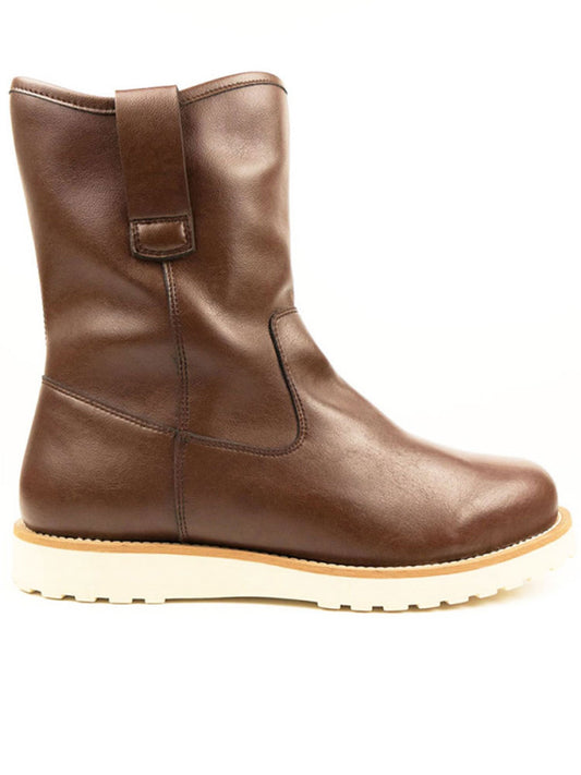 Pull On Rig Boots in Chestnut