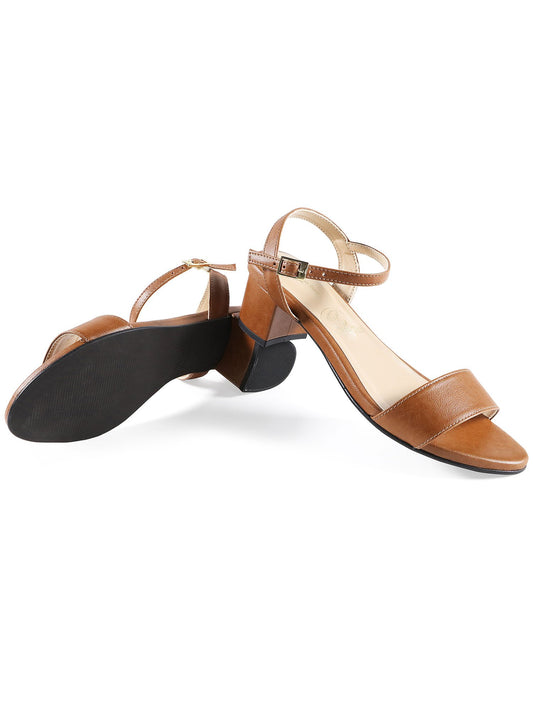 City Sandals in Tan