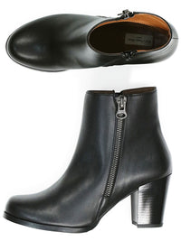 Quarter Length Boots in Black