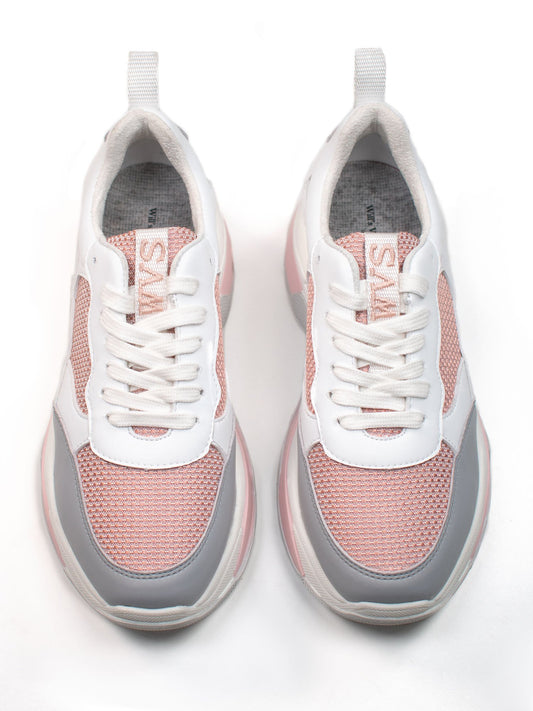 Rio Trainers in White & Pink