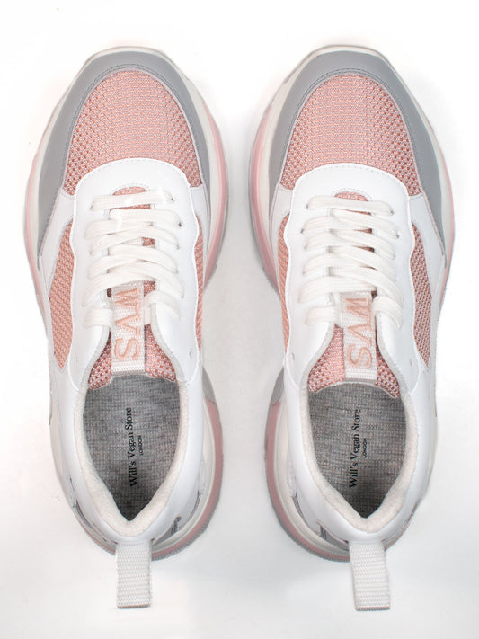 Rio Trainers in White & Pink