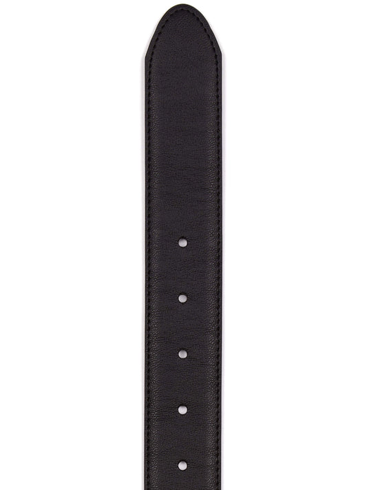 3.5cm Reversible Belt in Black / Tan