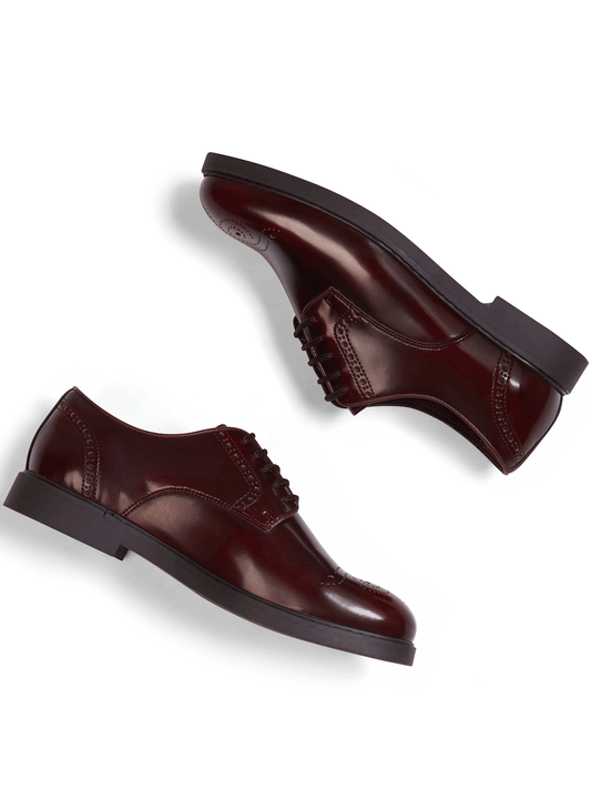 Signature Brogues in Tan & Dark Brown