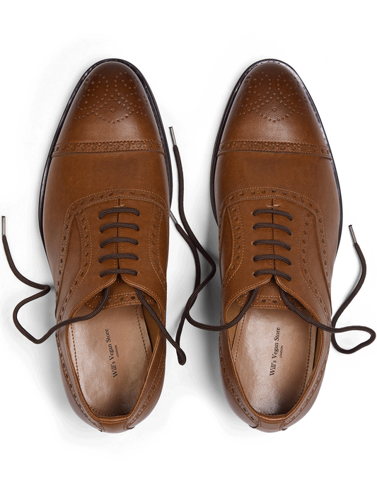 Goodyear Welt Brogues in Tan