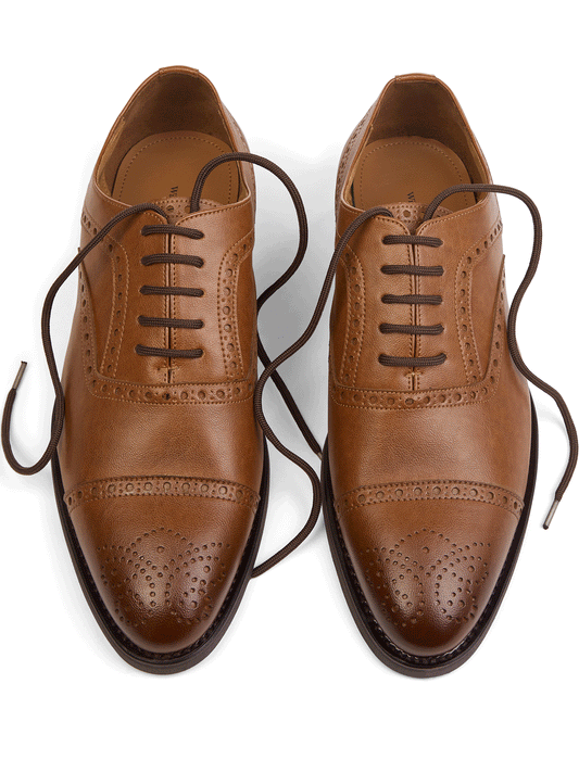 Goodyear Welt Brogues in Tan