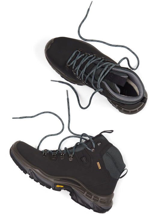 WVSport Insulated Waterproof Hiking Boots in Black
