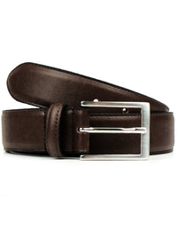 Classic 3.5cm Belt in Dark Brown