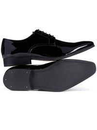 Slim Soles in High-Shine Black, sole