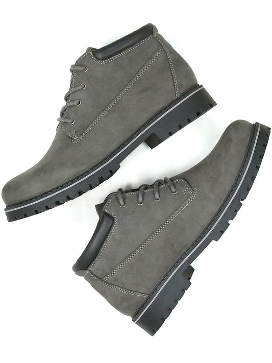 Low Dock Boots in Black Vegan Suede