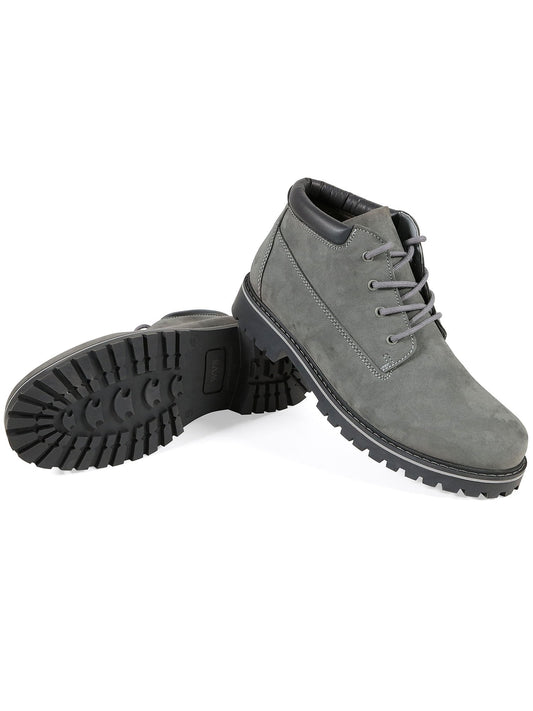 Low Dock Boots in Black Vegan Suede