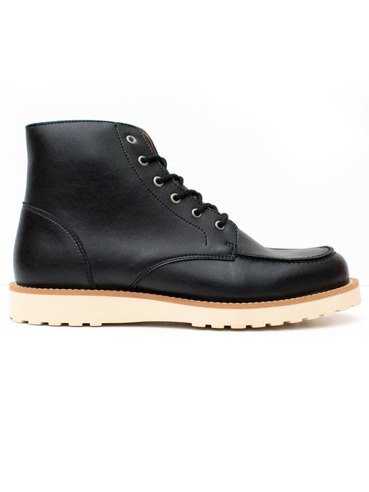 Low Rig Boots in Navy Blue