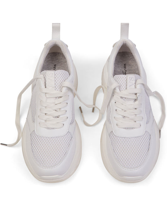 Rio Trainers in White & Pink