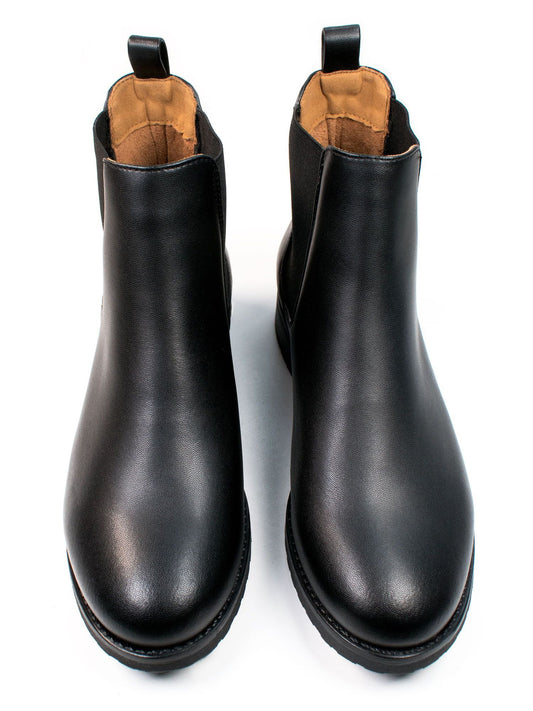 Luxe Smart Chelsea Boots in Black