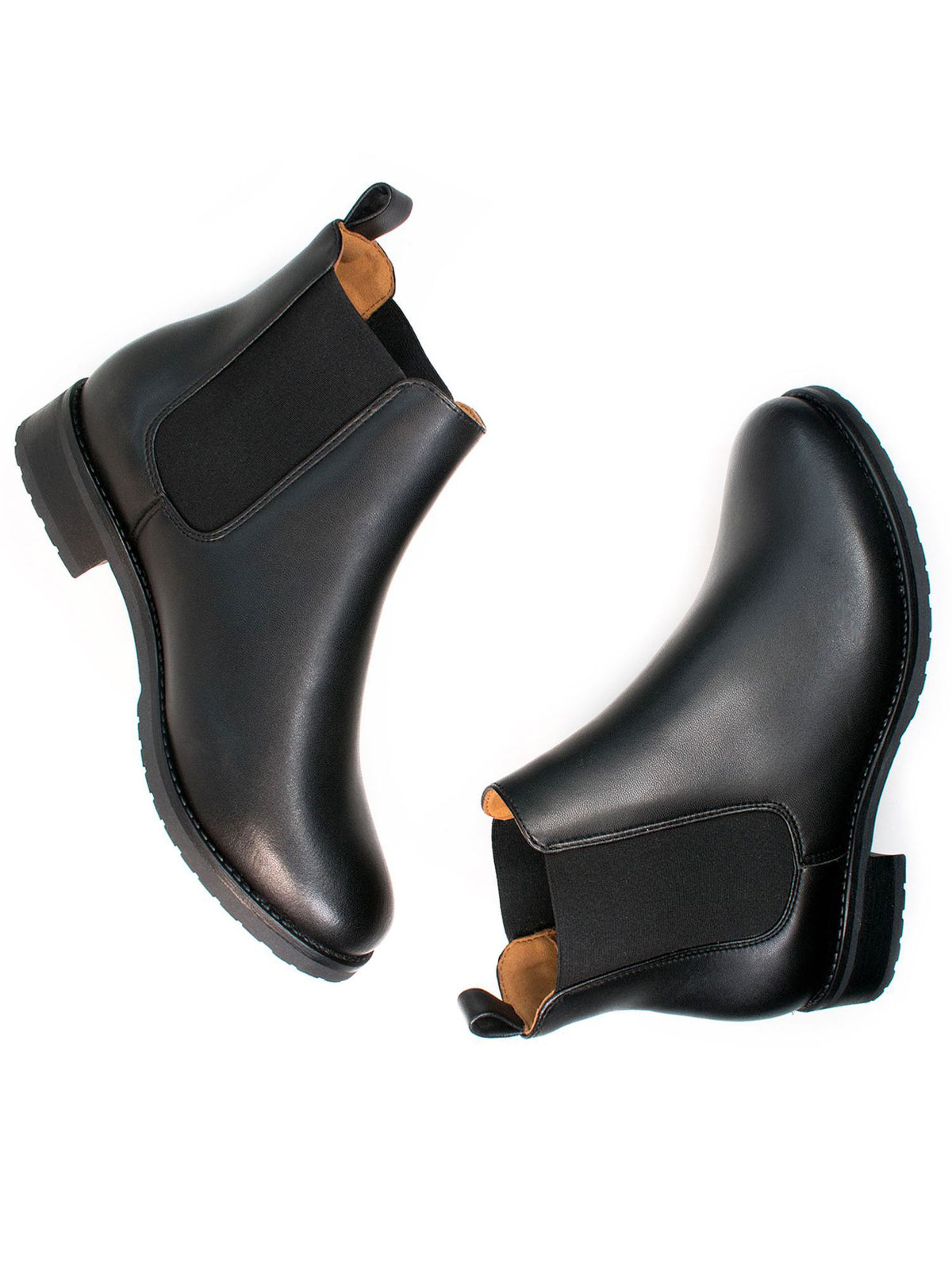 Luxe Smart Chelsea Boots in Black